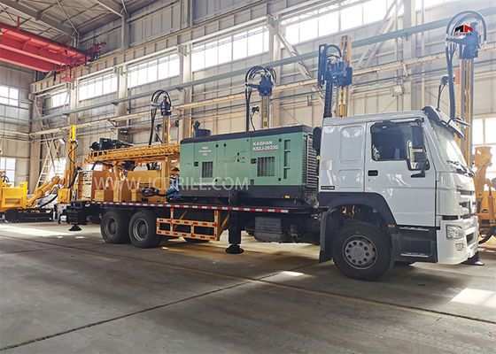 equipamento de perfuração montado da perfuração de 6x4 300meters caminhão multifuncional
